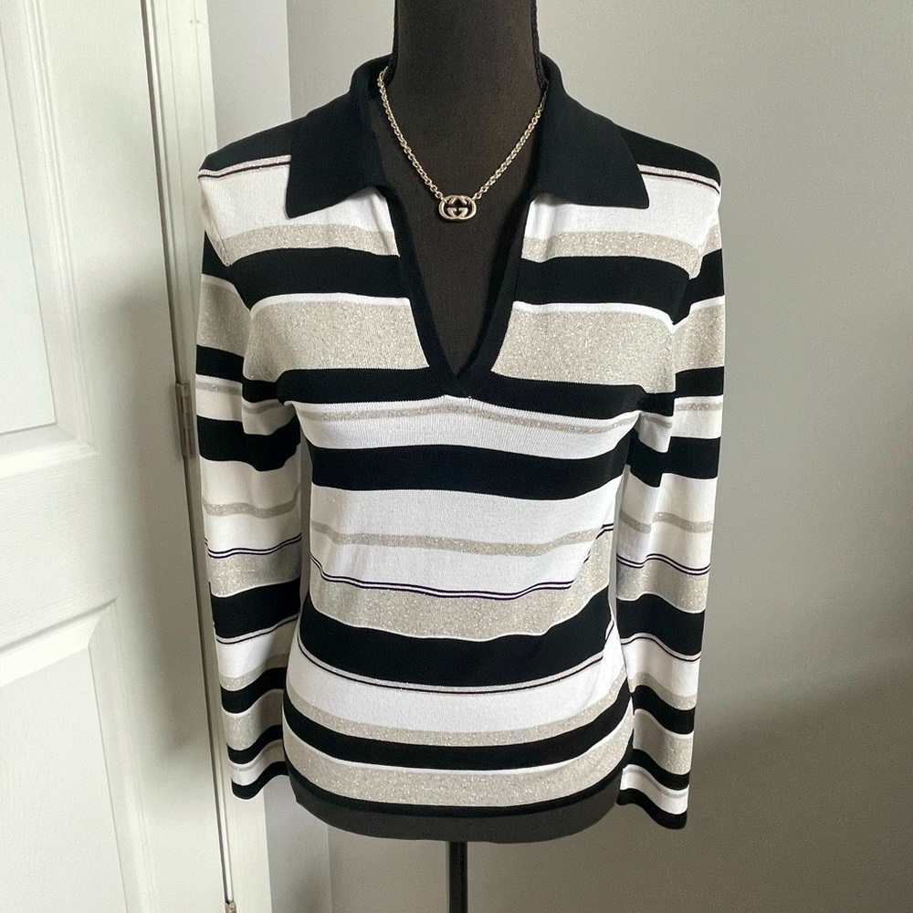 INC Striped Sweater